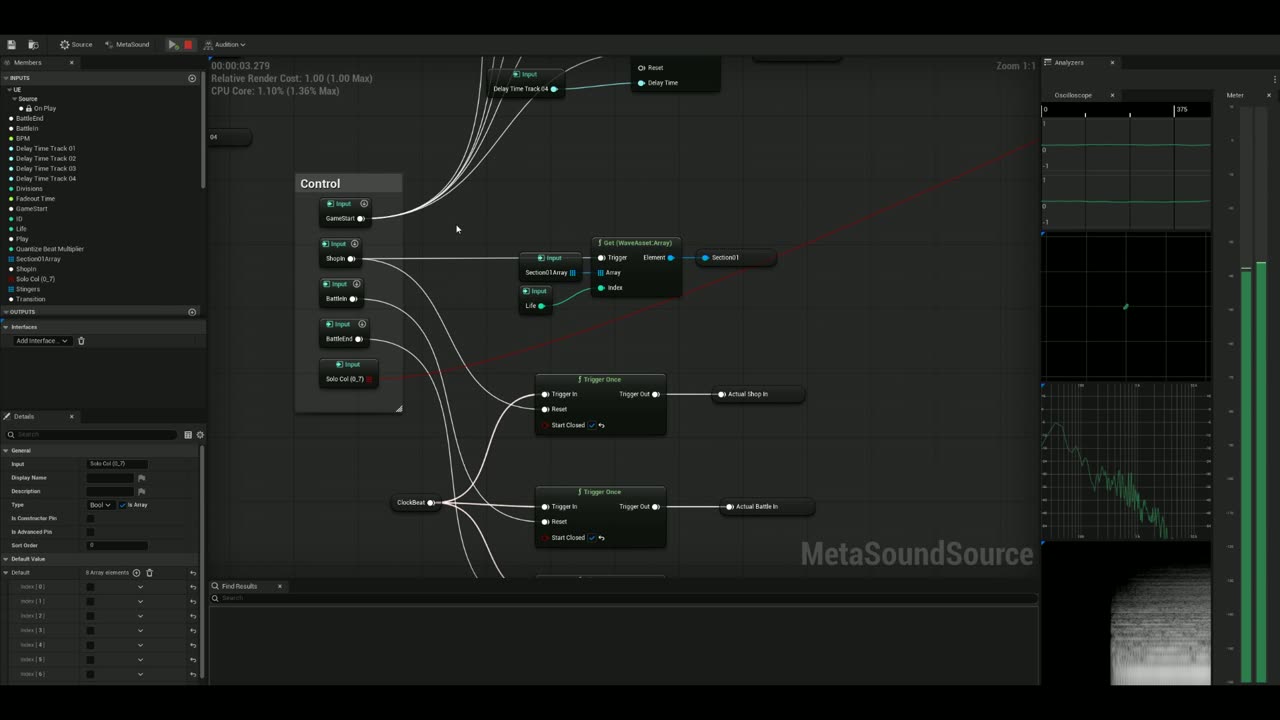 MetaSounds 动态音乐播放器